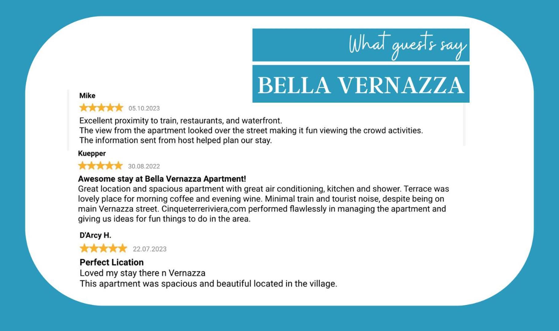 Appartamento Bella Vernazza Esterno foto
